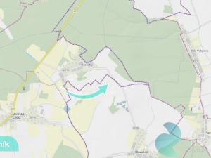 Prodej podílu 1/8 pole, Hlavečník, 3089 m2