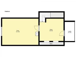 Prodej chaty, Bělá, 54 m2