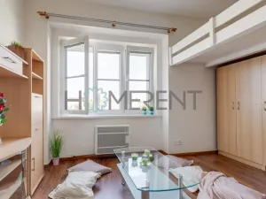 Pronájem bytu 1+kk, Praha - Nusle, Bartoškova, 30 m2