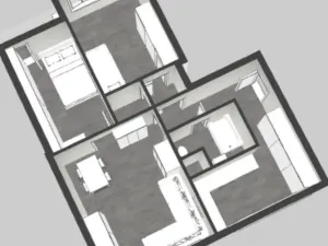 Prodej bytu 3+1, Ostrava - Poruba, Miroslava Bajera, 73 m2