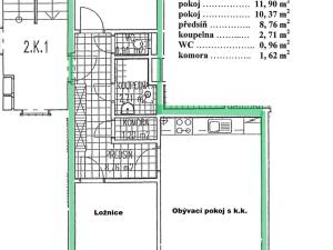 Prodej bytu 3+kk, Rudná, Ke Školce, 59 m2