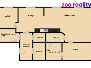 Prodej bytu 3+kk, Trutnov, Horská, 67 m2