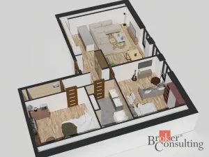 Prodej bytu 3+kk, Ostrava - Michálkovice, Československé armády, 87 m2