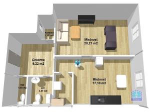 Pronájem ordinace, Plzeň - Jižní Předměstí, Klatovská třída, 55 m2