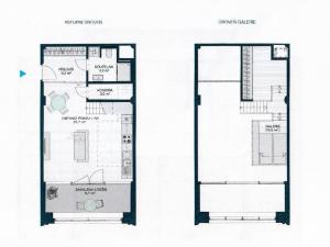 Pronájem bytu 1+kk, Praha, Naskové, 45 m2