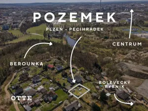 Prodej pozemku pro bydlení, Plzeň, Pecihrádek, 398 m2