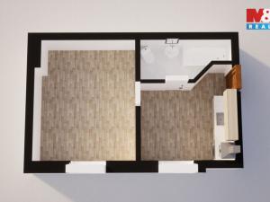 Prodej bytu 2+kk, Jablonec nad Nisou, Saskova, 34 m2