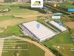 Pronájem výrobních prostor, Zdice, Komenského, 5000 m2