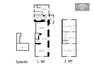 Prodej rodinného domu, Horní Beřkovice, Dlouhá, 137 m2