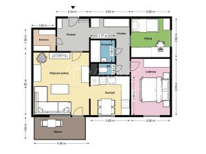 Prodej bytu 3+kk, Praha - Hlubočepy, Lohniského, 72 m2