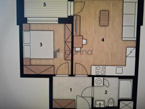 Pronájem bytu 2+kk, Praha, Fabiánové, 45 m2