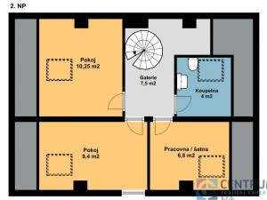 Prodej rodinného domu, Jemníky, 84 m2