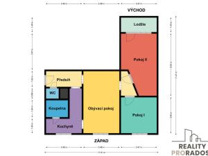 Prodej bytu 3+1, Vyšší Brod, Pohraniční stráže, 72 m2
