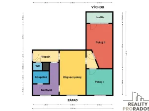 Prodej bytu 3+1, Vyšší Brod, Pohraniční stráže, 72 m2