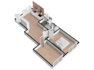 Pronájem bytu 3+kk, Praha - Břevnov, Nad motolskou nemocnicí, 54 m2