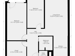 Pronájem bytu 3+kk, Praha - Žižkov, V zahrádkách, 74 m2