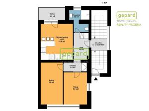 Pronájem bytu 3+kk, Brno - Židenice, Nopova, 48 m2