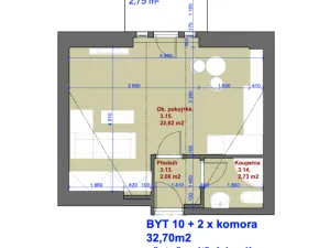 Prodej bytu 1+kk, Mariánské Lázně, Hlavní třída, 32 m2