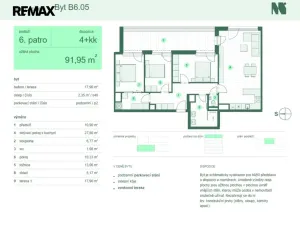 Prodej bytu 4+kk, Zlín, Tyršova, 91 m2