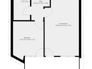 Pronájem bytu 2+kk, Praha - Malešice, Počernická, 57 m2