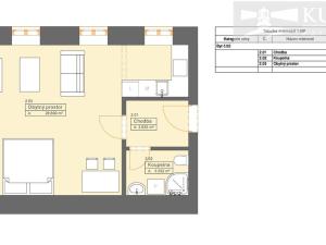 Prodej bytu 1+kk, České Budějovice, Rudolfovská tř., 22 m2