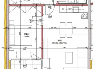 Pronájem bytu 2+kk, Ostrava, U Hájenky, 55 m2