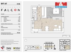 Prodej bytu 2+kk, Mělník, Sokolská, 58 m2