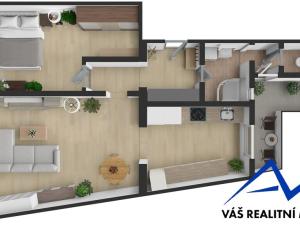 Prodej bytu 2+1, Český Těšín, Ostravská, 67 m2