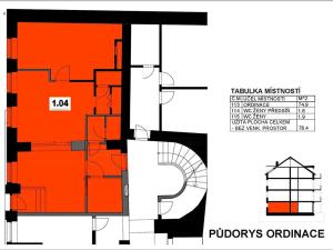 Prodej ordinace, Velké Meziříčí, 78 m2