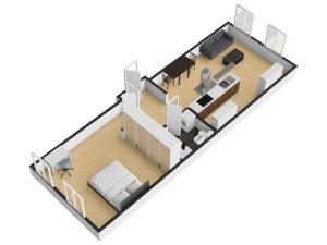 Pronájem bytu 2+kk, Praha - Vinohrady, Moravská, 52 m2