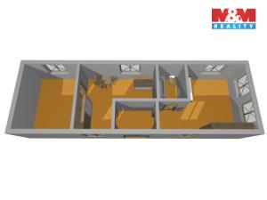 Prodej zemědělské usedlosti, Trhové Sviny - Třebíčko, 71 m2