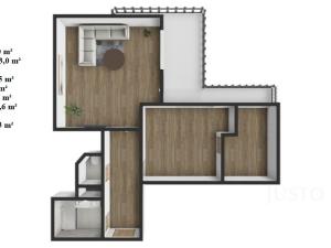 Prodej bytu 2+1, Praha - Strašnice, Na stezce, 40 m2