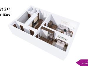 Pronájem bytu 2+1, Uničov, Masarykovo nám., 69 m2