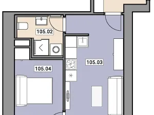 Prodej bytu 2+kk, Praha - Zbraslav, Elišky Přemyslovny, 38 m2