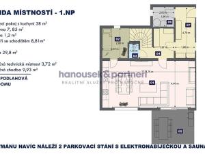 Prodej bytu 3+kk, Volary, 119 m2