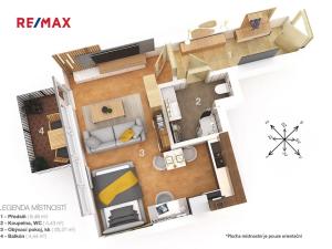 Prodej bytu 1+kk, Praha - Hostavice, U Hostavického potoka, 36 m2