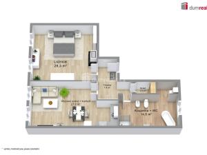 Prodej bytu 2+kk, Karlovy Vary, Svahová, 94 m2