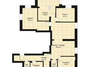 Prodej bytu 4+1, Trutnov, Lesní, 93 m2