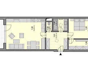 Pronájem bytu 2+kk, Olomouc, Dlouhá, 69 m2