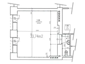 Prodej obchodního prostoru, Praha - Nusle, 34 m2