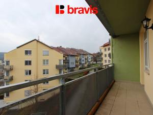 Pronájem bytu 2+kk, Brno, Hrázka, 46 m2