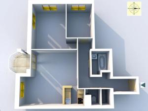 Pronájem bytu 3+kk, Velké Přílepy, Erbenova, 67 m2