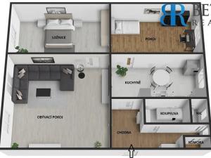 Prodej bytu 3+1, Přerov, tř. Gen. Janouška, 76 m2