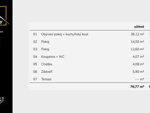 Prodej bytu 3+kk, Mikulovice, 77 m2
