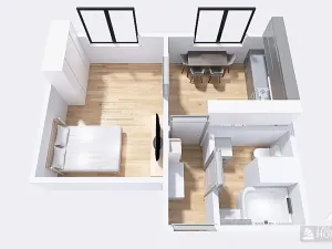 Prodej bytu 1+1, Plzeň, Komenského, 36 m2