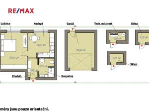 Prodej bytu 1+1, Chodová Planá, 35 m2