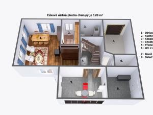 Prodej rodinného domu, Šárovcova Lhota, 128 m2