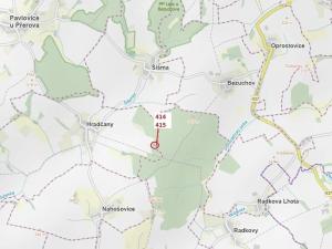 Dražba lesa, Hradčany-Kobeřice, 975 m2