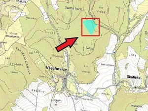 Prodej podílu lesa, Všechovice, 23376 m2