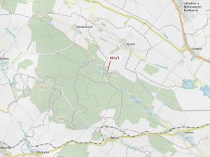 Dražba lesa, Moravské Budějovice, 3604 m2